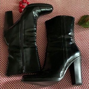 Nine West Black Patent Boot